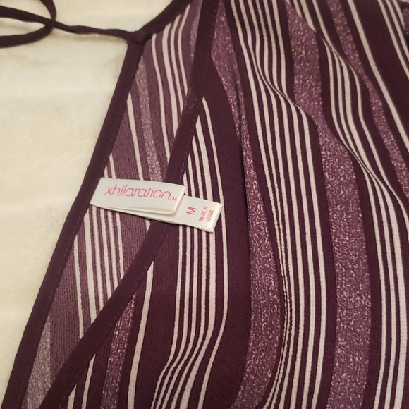 Xhilaration striped jumpsuit - Picture 3 of 3